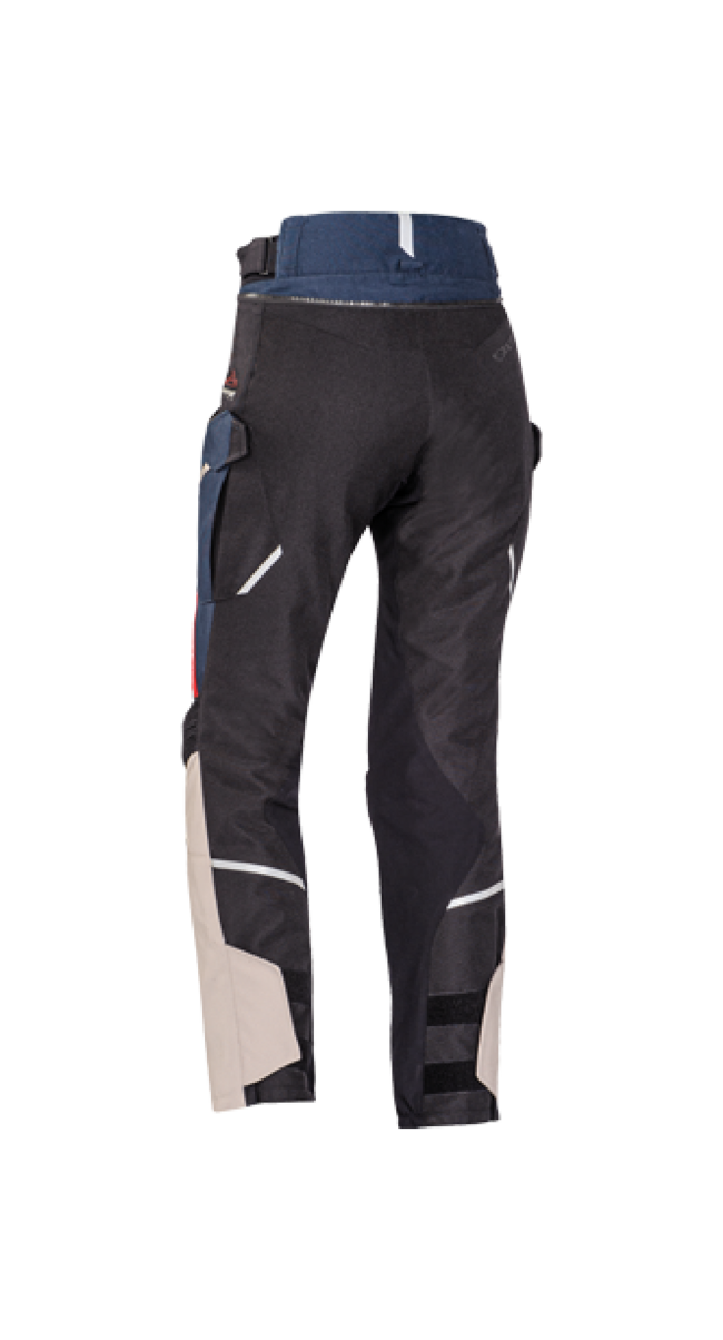 Ixon Pantaloni Da Moto Grigio/blu/nero Donna