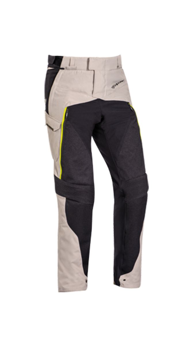 Ixon Pantaloni Da Moto Grigio/kaki/nero Uomo