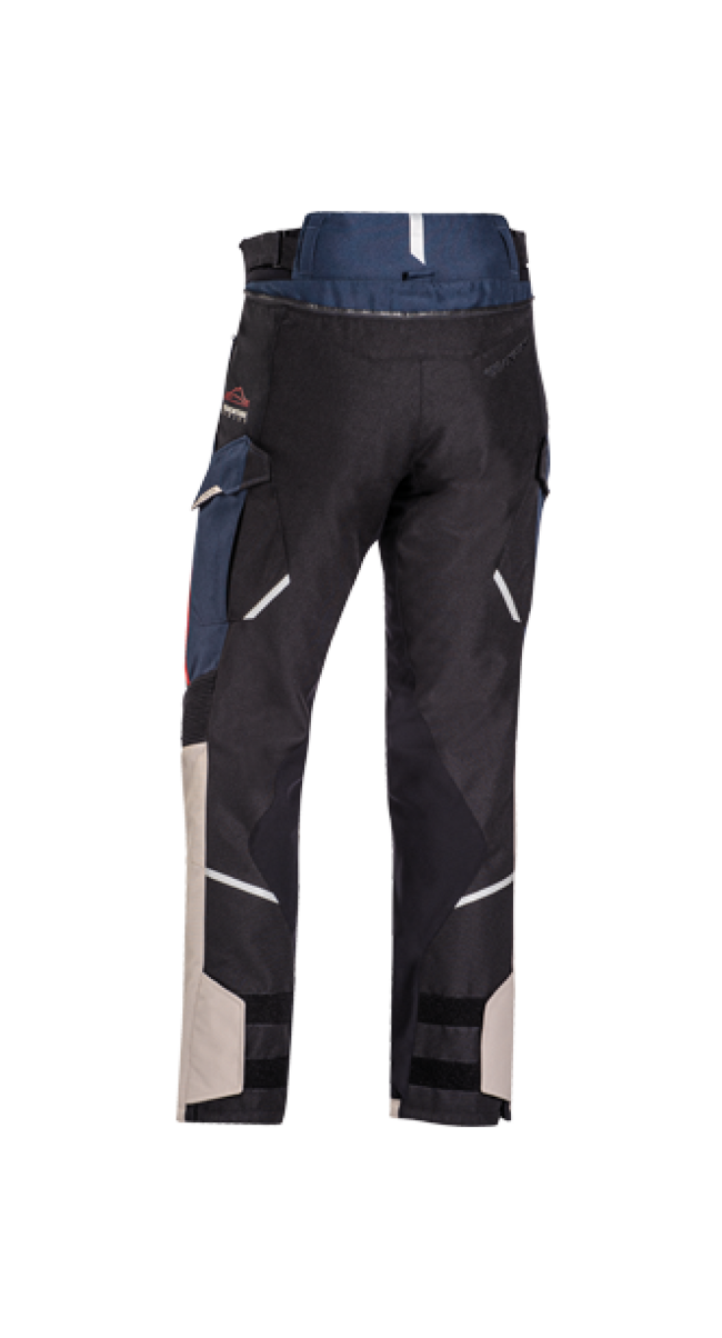 Ixon Pantaloni Da Moto Grigio/blu/nero Uomo