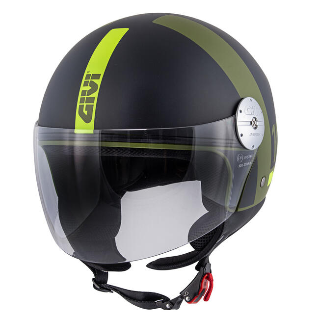 Givi Caschi Demijet Verde/grigio