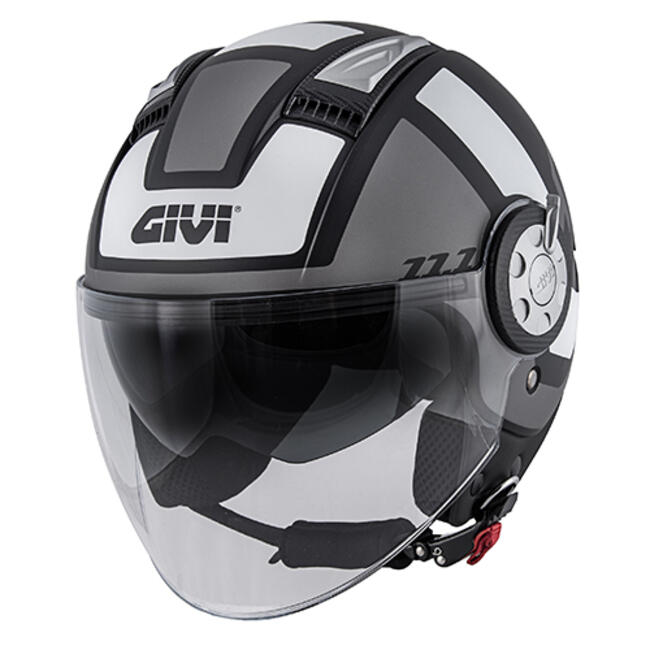 Givi Caschi Jet Nero/bianco