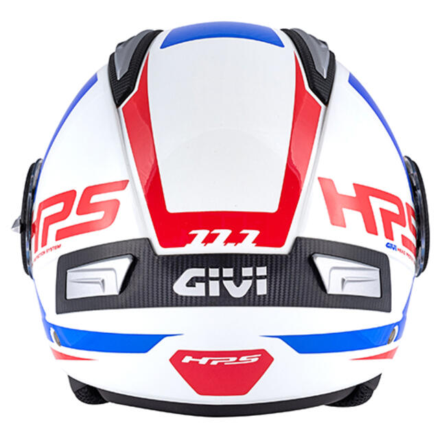 Givi Caschi Jet Bianco/rosso/blu