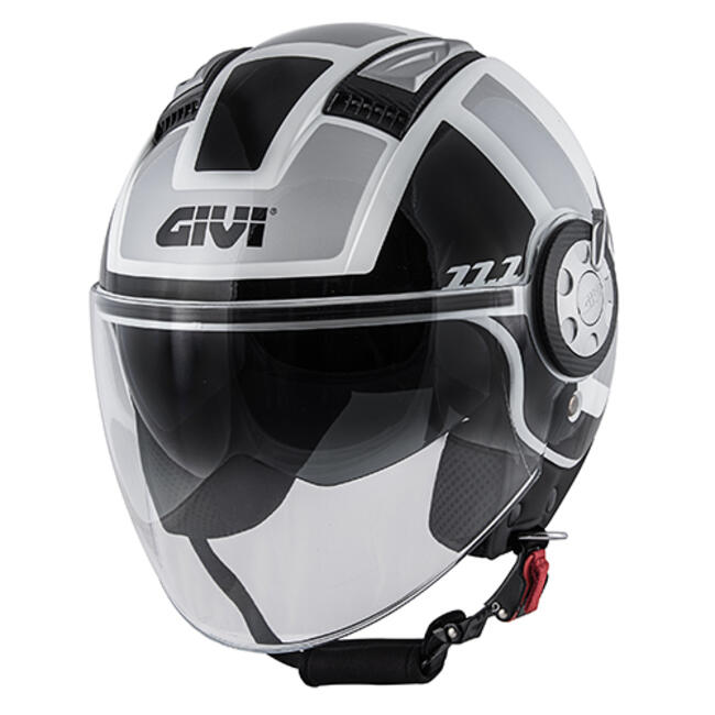 Givi Caschi Jet Nero/argento