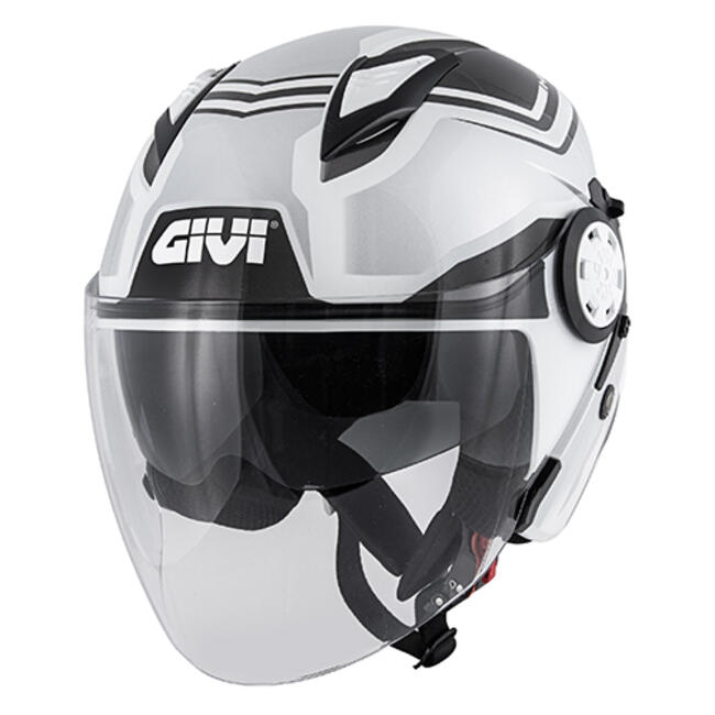 Givi Caschi Jet Bianco/argento