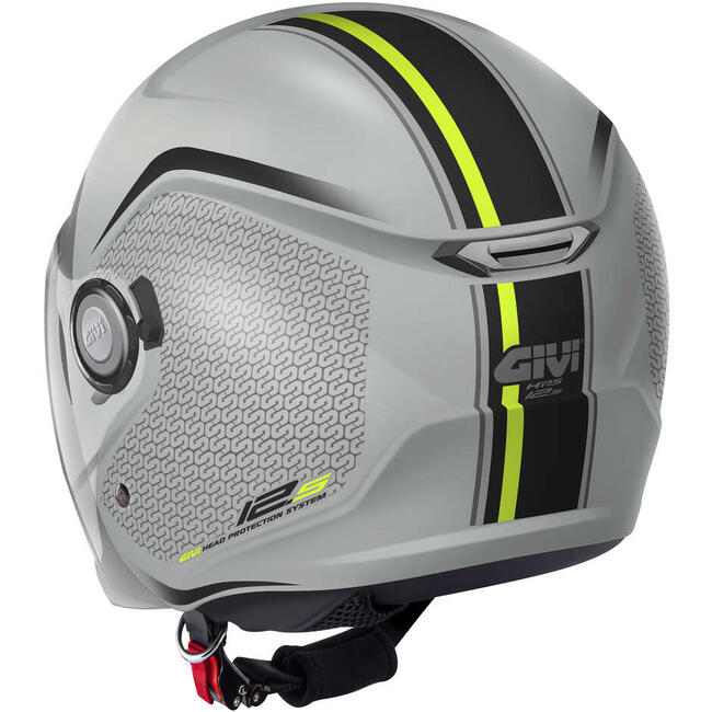 Caschi Demijet Grigio/giallo Givi