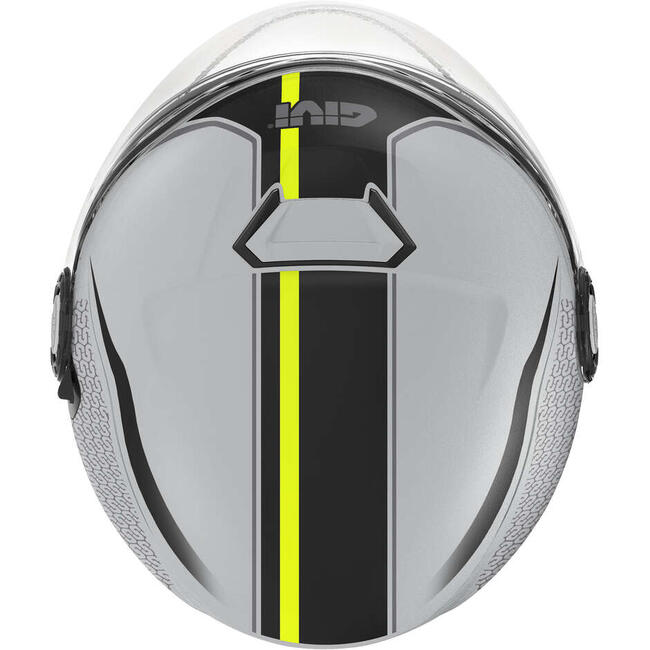 Givi Caschi Demijet Grigio/giallo