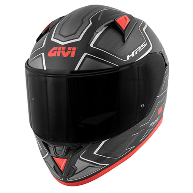 Givi Caschi Integrali Nero/rosso