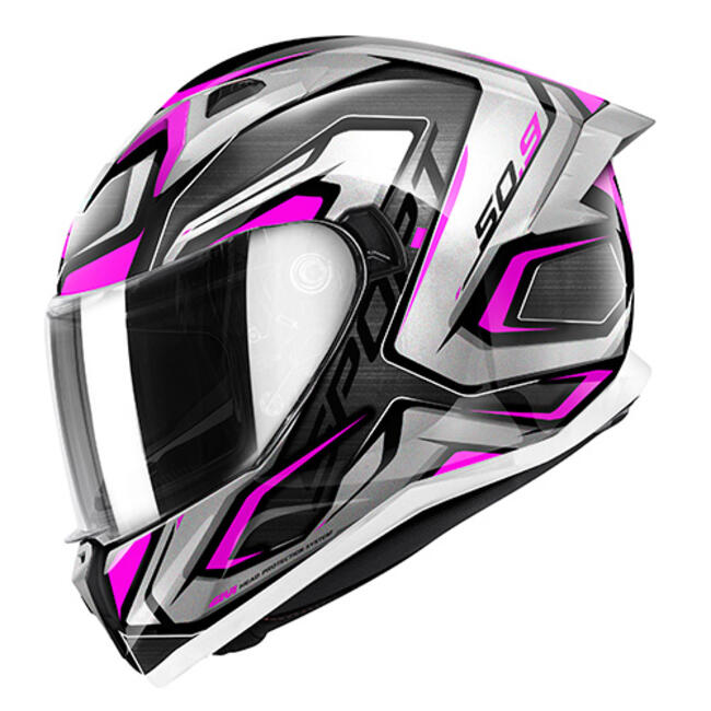 Caschi Integrali Argento/fucsia Givi