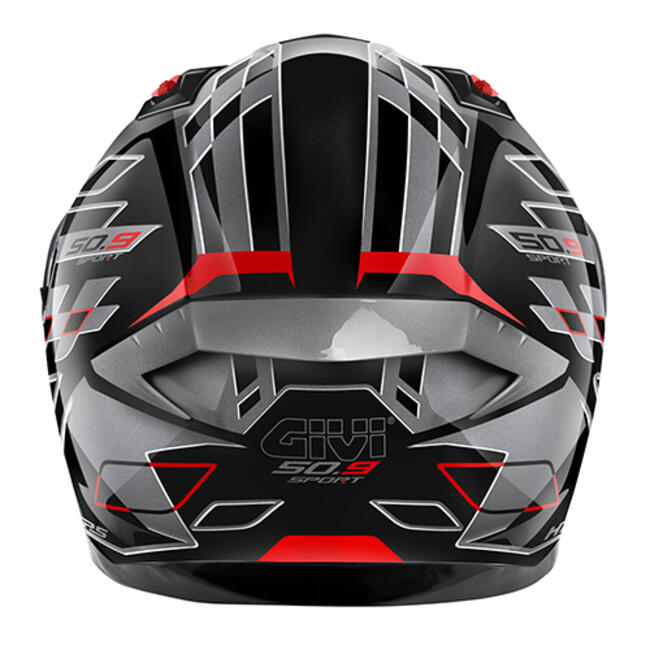 Caschi Integrali Nero/rosso Givi