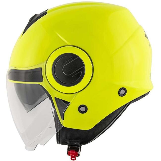 Kappamoto Caschi Jet Giallo Unisex