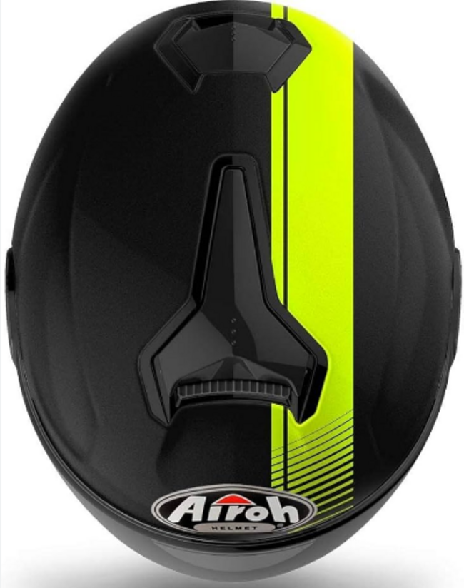 Caschi Jet Nero/giallo Airoh