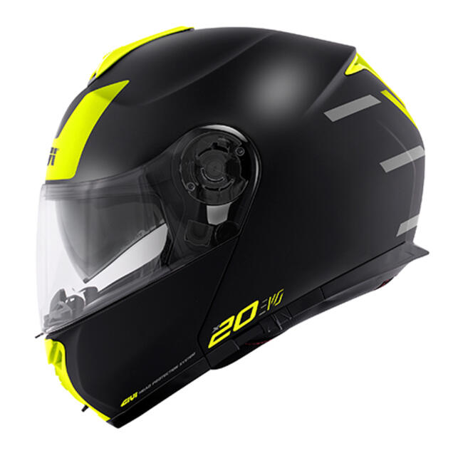 Caschi Modulari Nero/giallo Givi