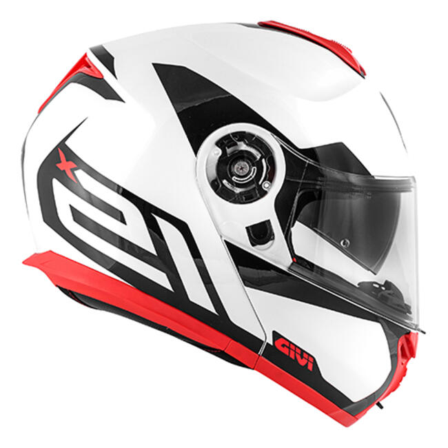 Caschi Modulari Bianco/rosso/nero Givi