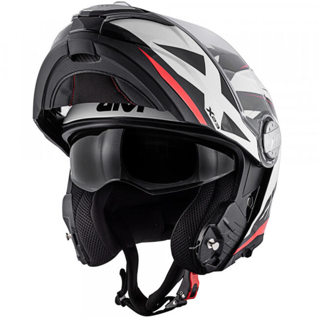 Caschi Modulari Nero/bianco/rosso Givi