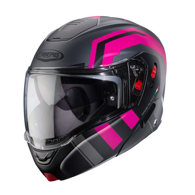 Caberg Caschi Modulari Nero/fucsia Unisex