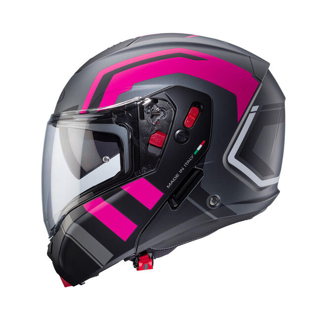 Caberg Caschi Modulari Nero/fucsia Unisex