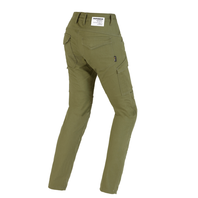 Pantaloni Da Moto Verde Militare Spidi Donna