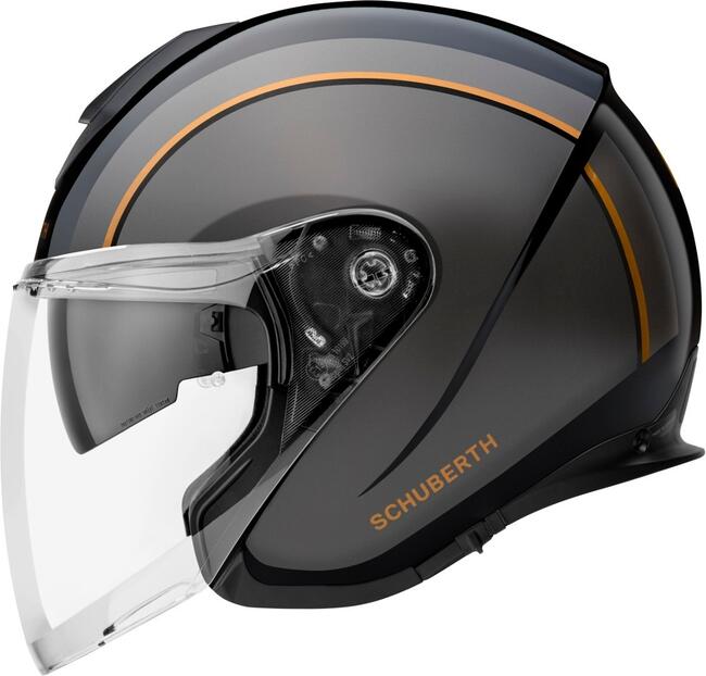 Casco Jet M1 Pro Solid Schuberth Outline Black