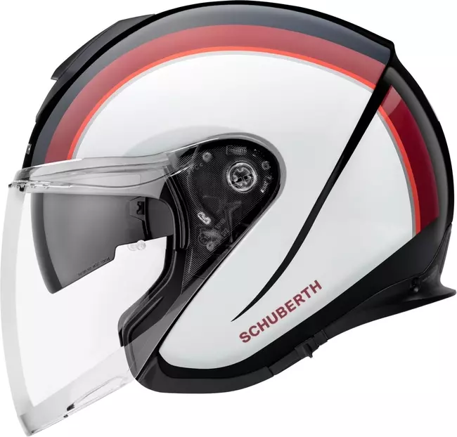 Casco Jet M1 Pro Solid Schuberth Outline Red