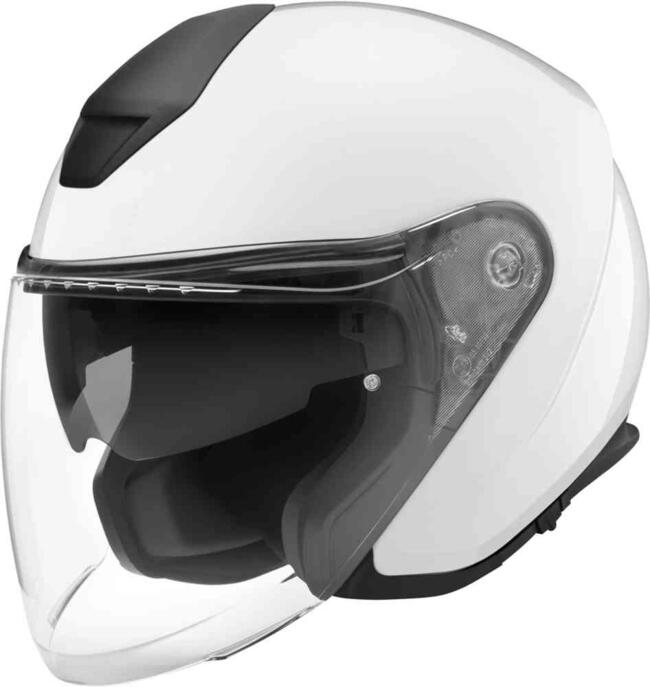 CASCO JET M1 PRO SOLID SCHUBERTH GLOSSY WHITE   FuorigiriWeb 