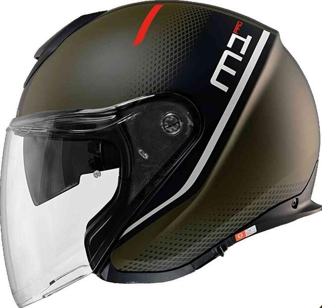 CASCO JET M1 PRO SOLID SCHUBERTH MERCURY GREEN   FuorigiriWeb 