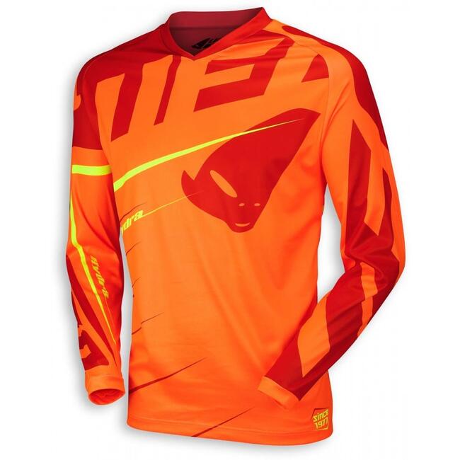 Maglia Moto Cross Hydra Ufo Rosso Arancio