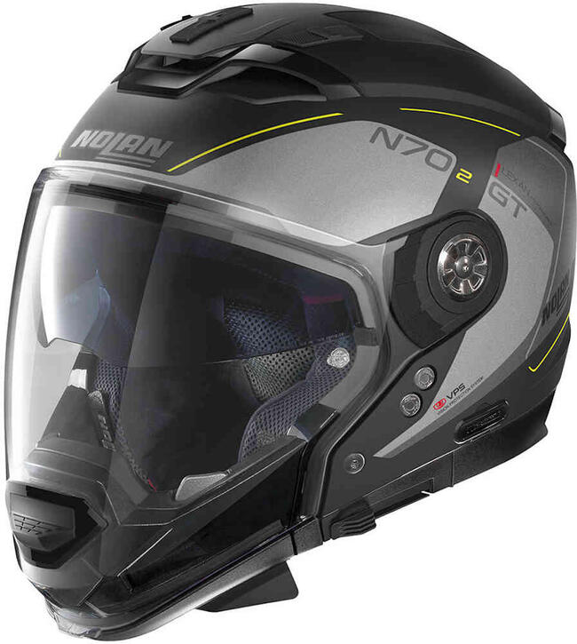 Nolan Caschi Modulari Nero/giallo