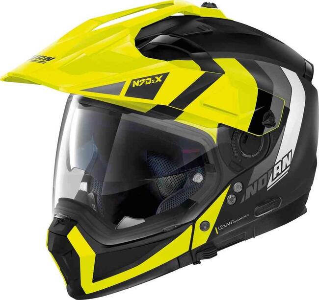 Nolan Caschi Modulari Nero/giallo