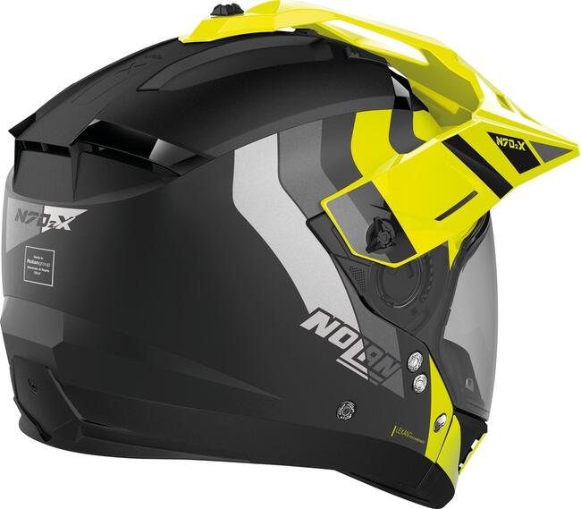 Caschi Modulari Nero/giallo Nolan
