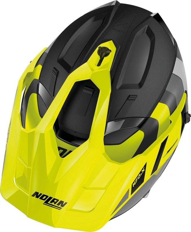 Nolan Caschi Modulari Nero/giallo