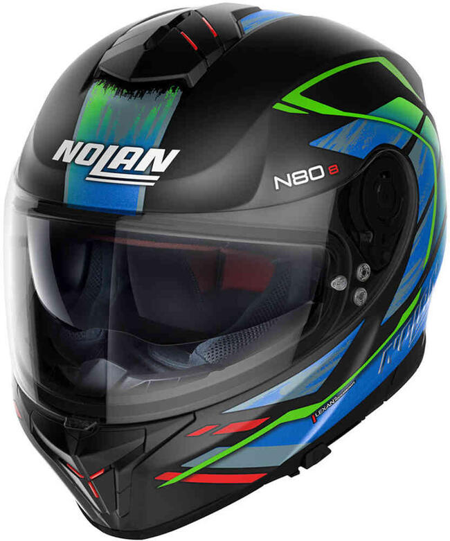 Bluetooth Casco Moto, Doppia Visiera Parasole Anti-nebbia Completo