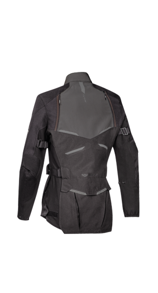 Ixon Giacche E Giubbotti Da Moto Nero/antracite Donna