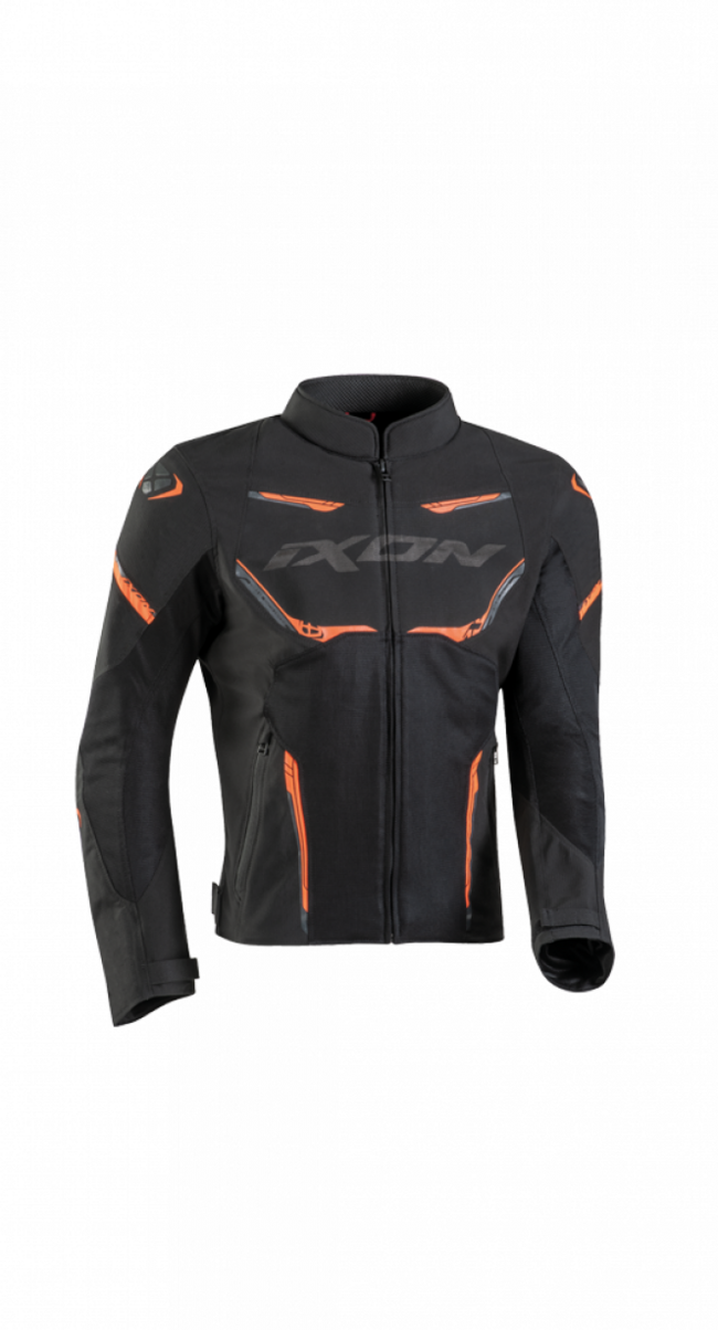 Giacche E Giubbotti Da Moto Nero/arancio Ixon Uomo