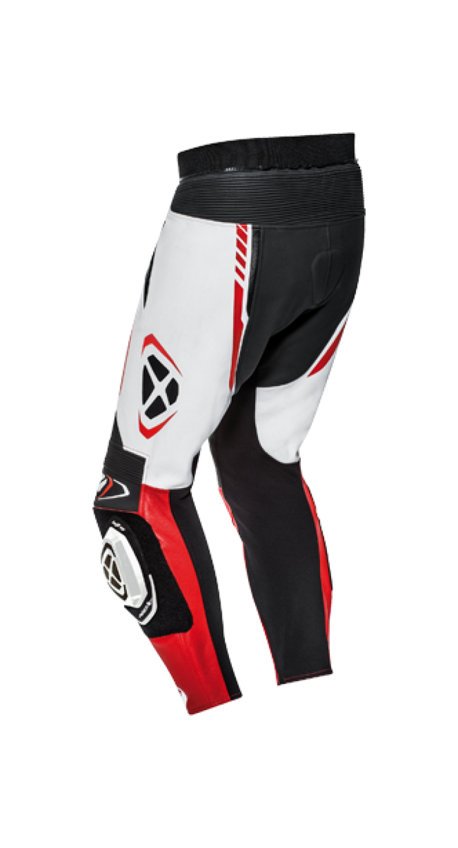 Ixon Pantaloni Da Moto Nero/bianco/rosso
