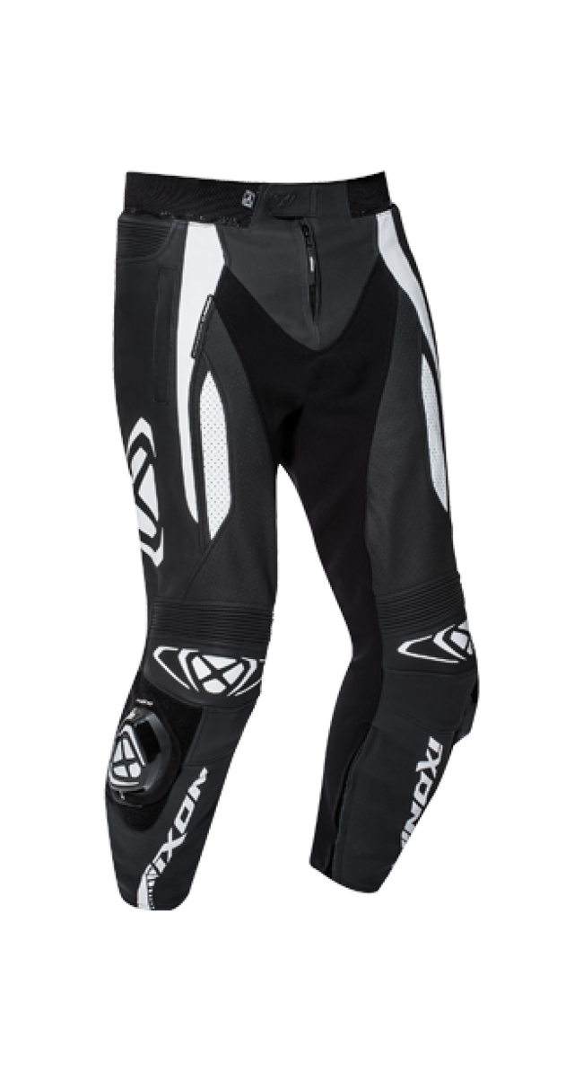 Ixon Pantaloni Da Moto Nero/bianco