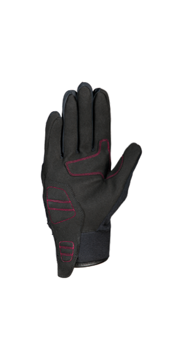 Ixon Guanti Da Moto Nero/fucsia Donna