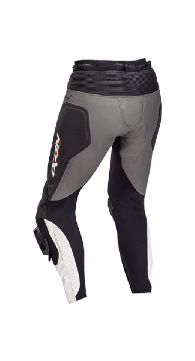 Ixon Pantaloni Da Moto Nero/bianco/grigio Uomo