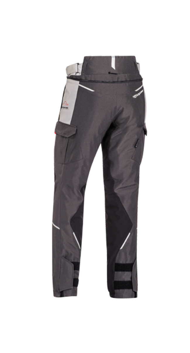 Ixon Pantaloni Da Moto Nero/grigio/rosso Uomo