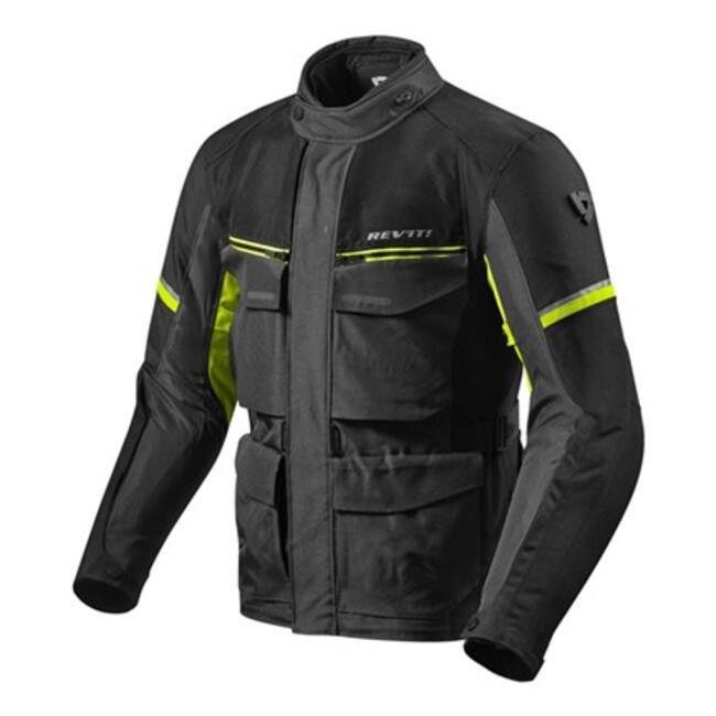 Giacca Outback 3 Revit Nero Nero/argento Nero/giallo