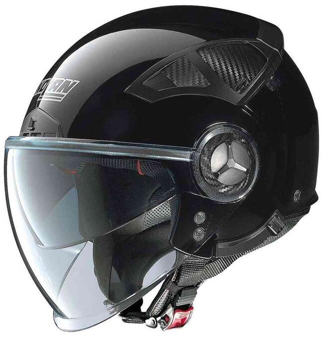 Casco Demi Jet N33 Evo Classic 003 Glossy Black Nolan
