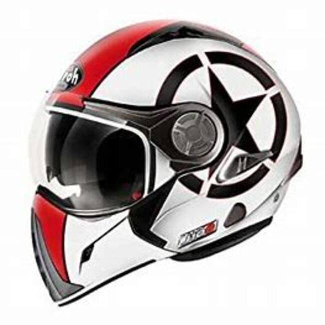 Casco Modulare J106 Shot Rosso  Airoh