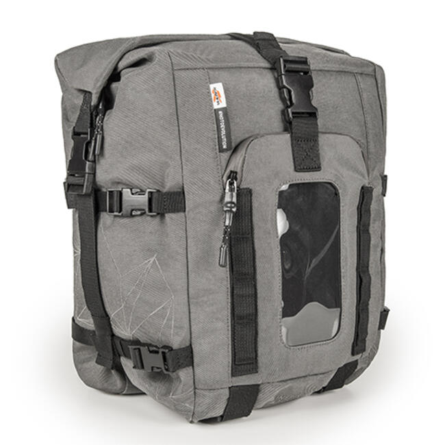 Zaino Trasformabile In Borsa Serbatoio Ra315 Nero Grigio