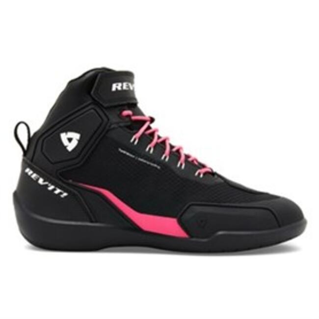 Scarpe Da Moto Nero/fucsia Revit Donna