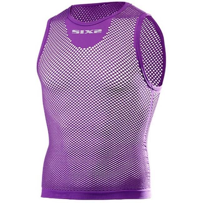 Six2 Maglia Termica Moto Viola Unisex