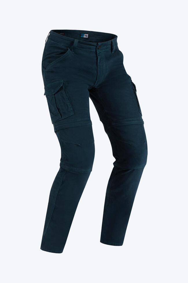 Pmj Pantaloni Da Moto Blu Uomo