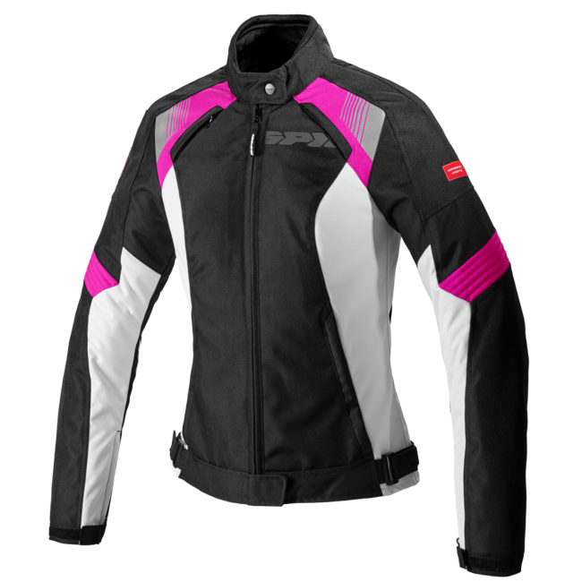 Spidi Giacche E Giubbotti Da Moto Nero/fucsia Donna