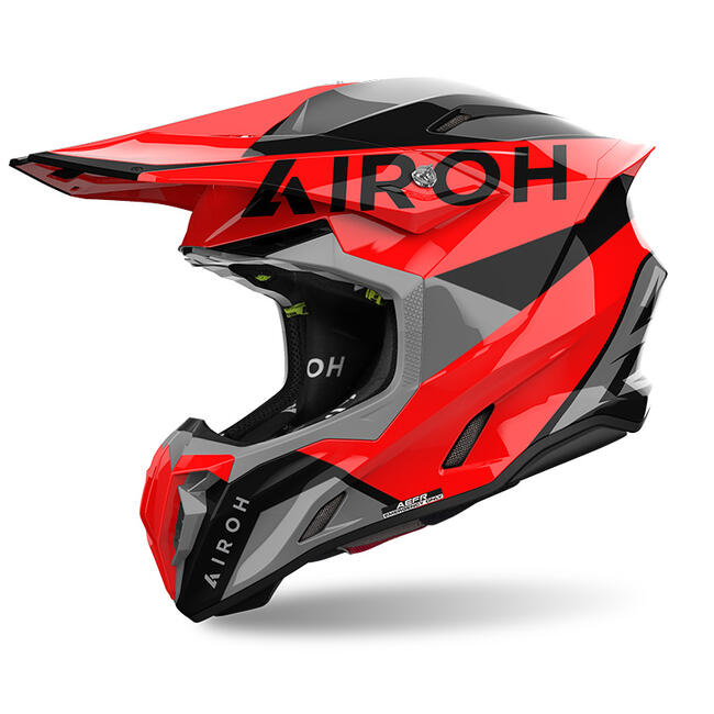 Airoh Caschi Cross Rosso