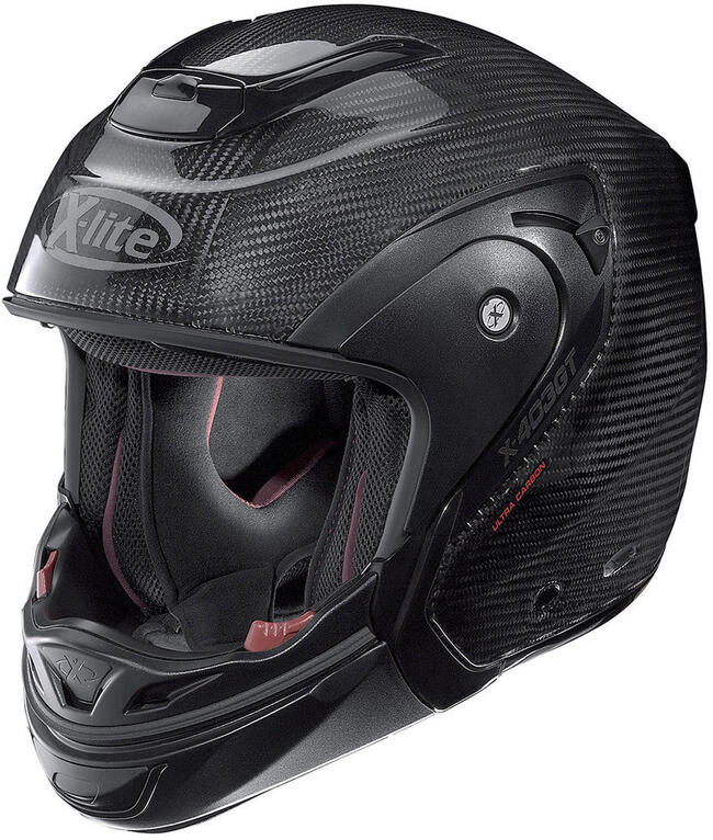 Casco Modulare X-403 Gt Ultra Carbon Puro N-com 001 Carbon Black X-lite