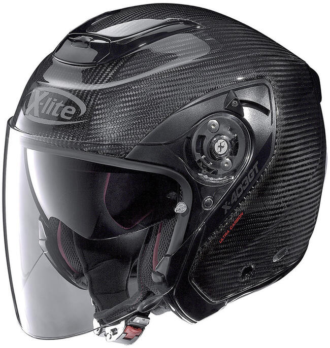 Casco Modulare X-403 Gt Ultra Carbon Puro N-com 001 Carbon Black X-lite
