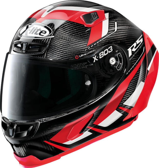 Xlite Caschi Integrali Carbon/rosso